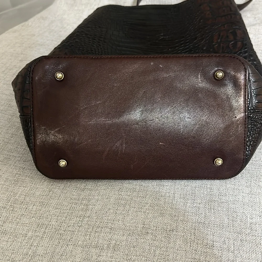 Brahmin Cocoa Sparrow Amelia Shoulder Bag - Picture 3 of 3